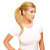 Hairdo Rabo de Cavalo Liso - Louro Com Mechas Super Claras 46Cm