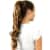 Hairdo Rabo de Cavalo Ondulado - Castanho Com Mechas Douradas 58Cm