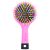 Océane Rainbow Brush Rosa - Mini Escova de Cabelo