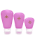 Kit Trip Glam Frascos de Silicone para Viagem