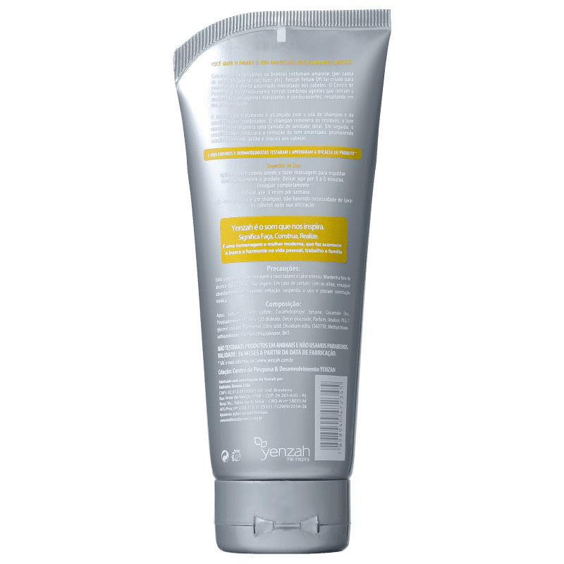 Yenzah Yellow Off - Shampoo Desamarelador 200ml