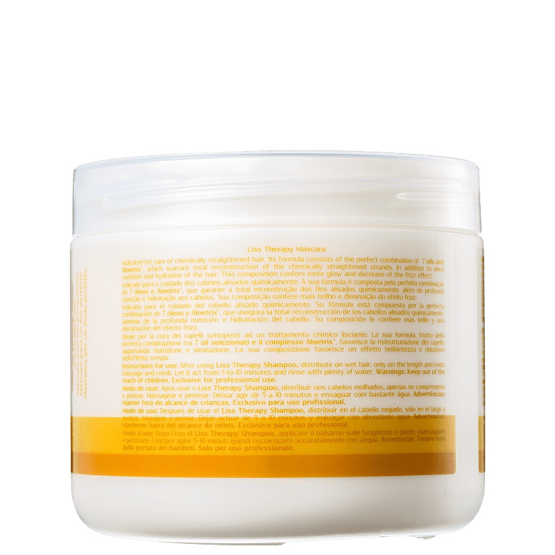 Yellow Liss Therapy - Máscara Capilar 500g