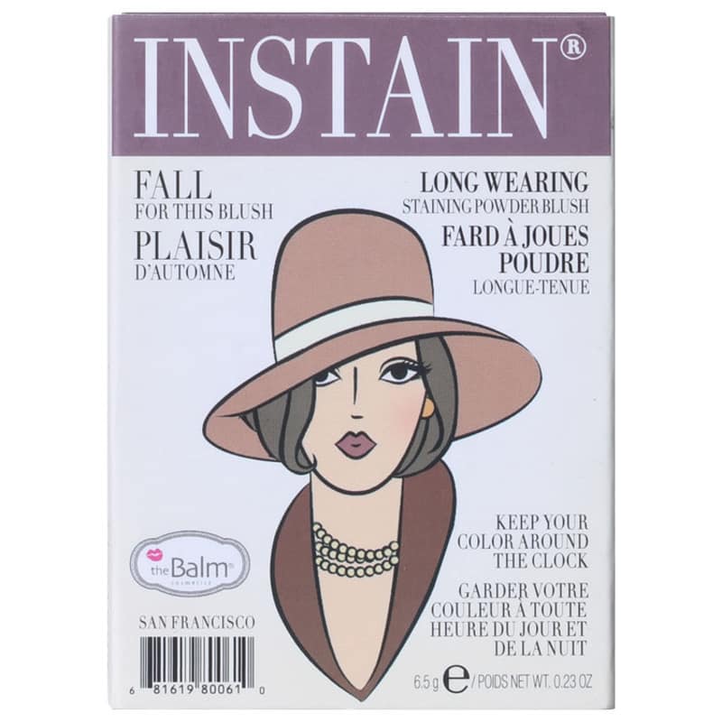 the Balm Instain Pinstripe (Plum) - Blush Luminoso 5,5g