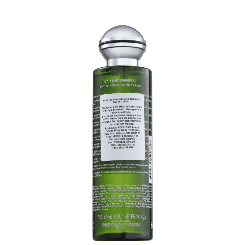 Keune So Pure Calming - Shampoo sem Sulfato 250ml