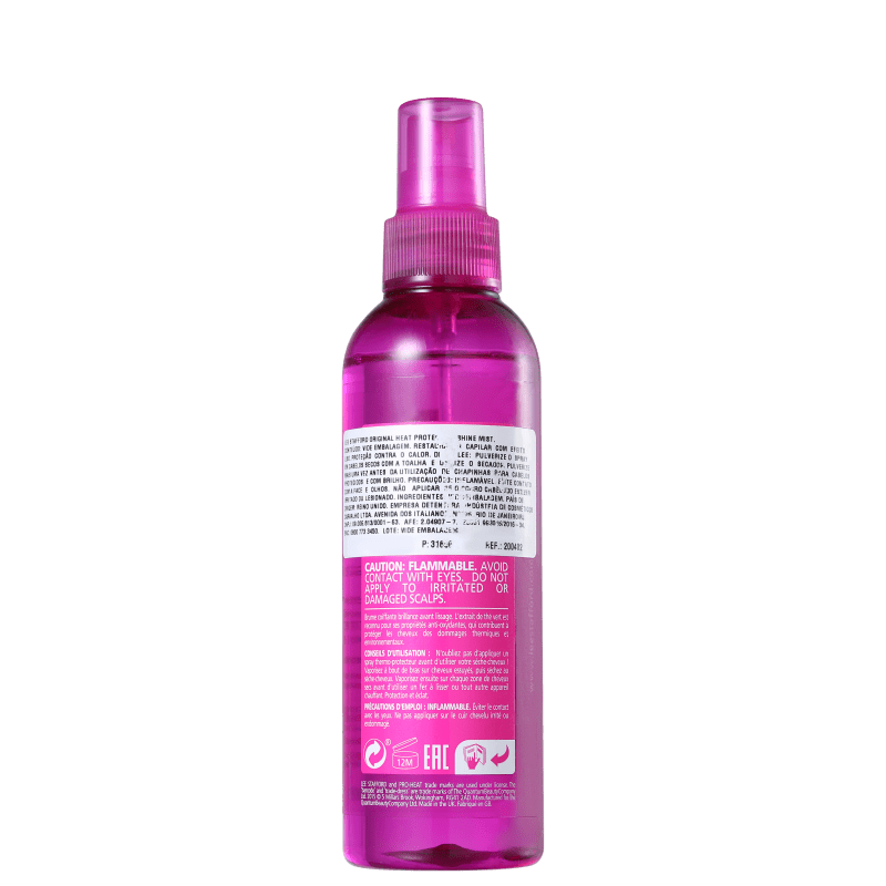 Lee Stafford Poker Straight Heat Protection Shine Mist - Protetor Térmico 200ml