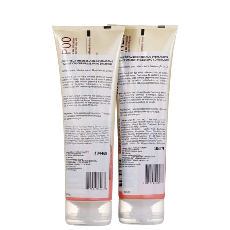 Kit John Frieda Sheer Blonde Everlasting Colour Preserving Duo (2 Produtos)