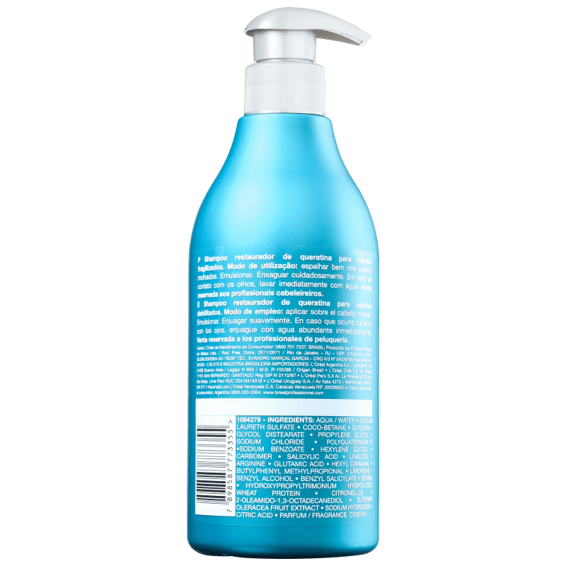 L'Oréal Professionnel Expert Pro-Keratin Refill - Shampoo 500ml