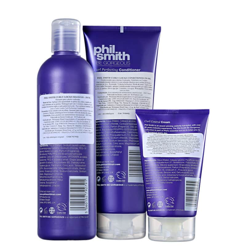Kit Phil Smith Curly Locks Curl Perfecting (3 Produtos)