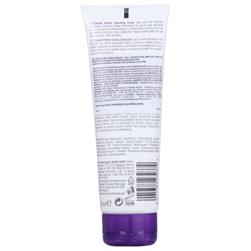 Schwarzkopf Professional BC Bonacure Smooth Perfect - Leave-in 125ml
