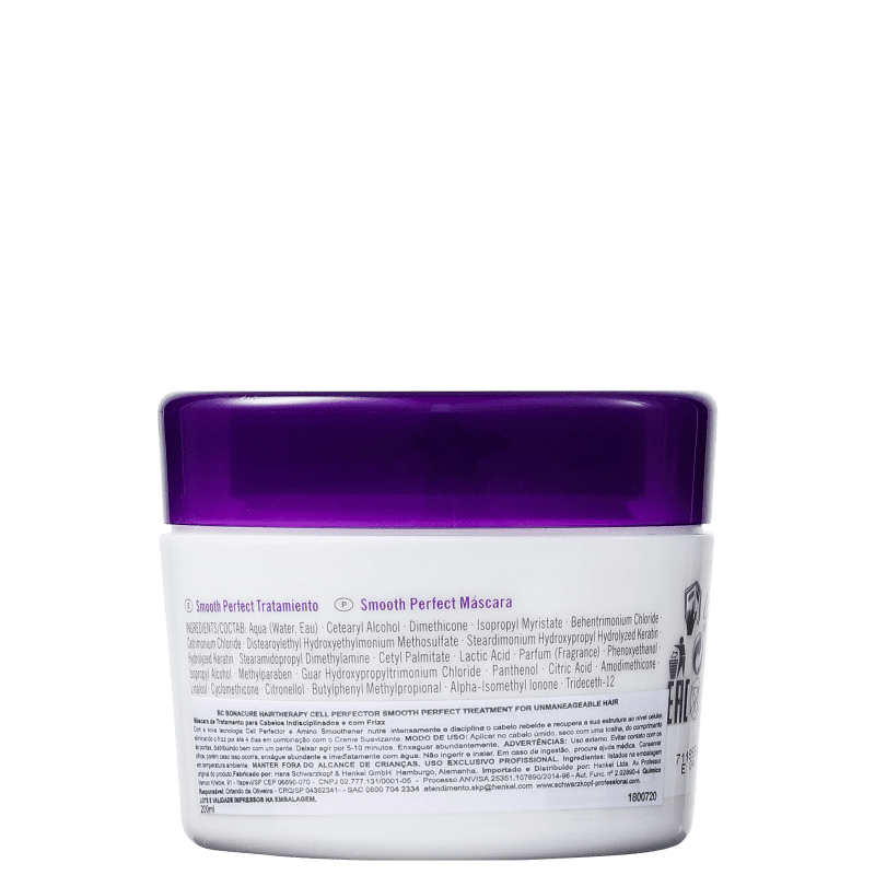 Schwarzkopf Professional BC Bonacure Smooth Perfect - Máscara Capilar 200ml