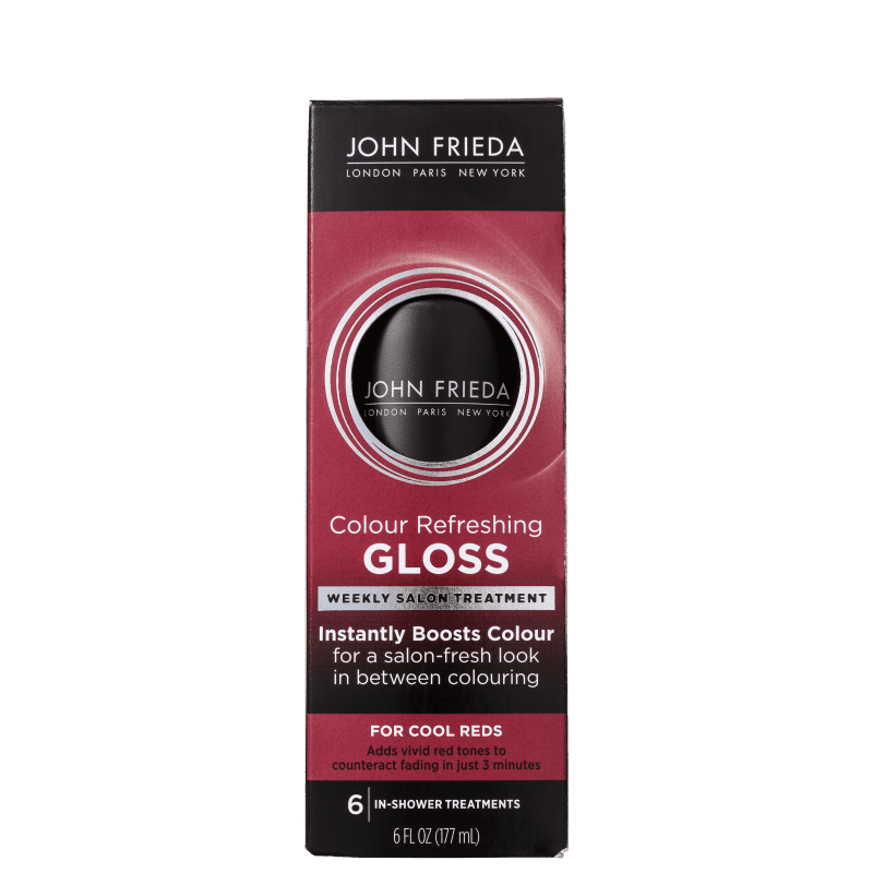 John Frieda Colour Refreshing Gloss For Cool Reds - Sérum Tonalizante 177ml