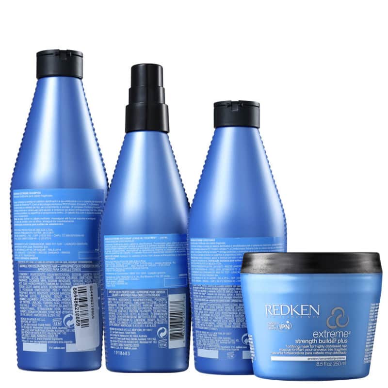 Kit Redken Extreme Strength Anti-Snap (4 Produtos)