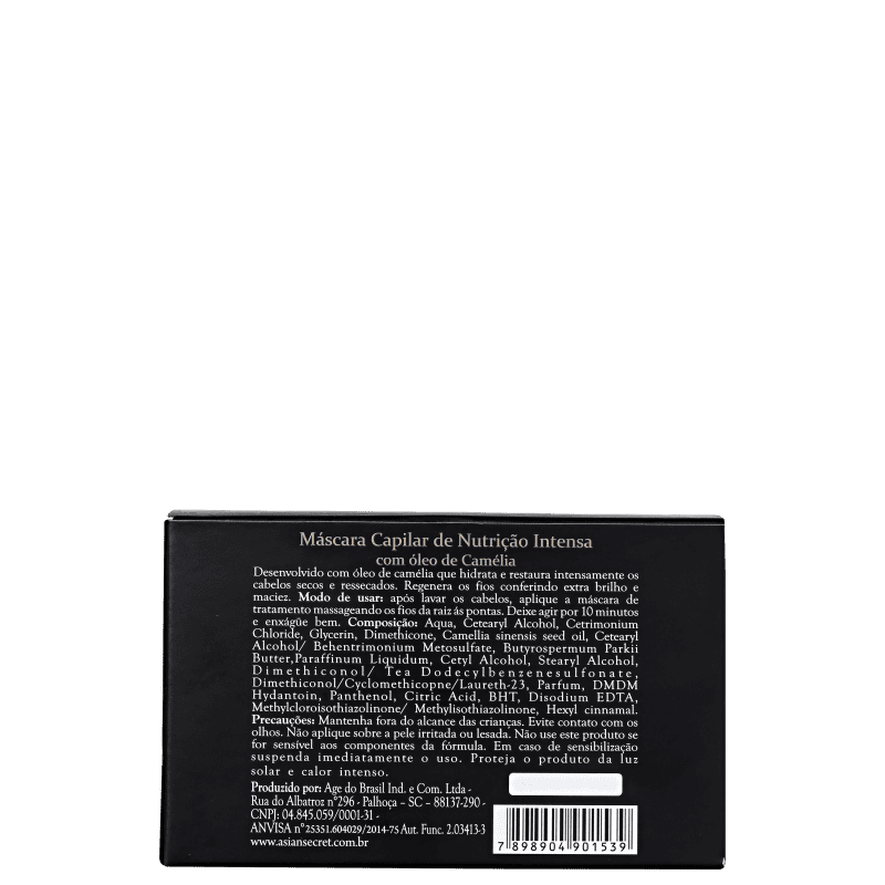 Asian Secret Intensa - Máscara de Nutrição 250ml