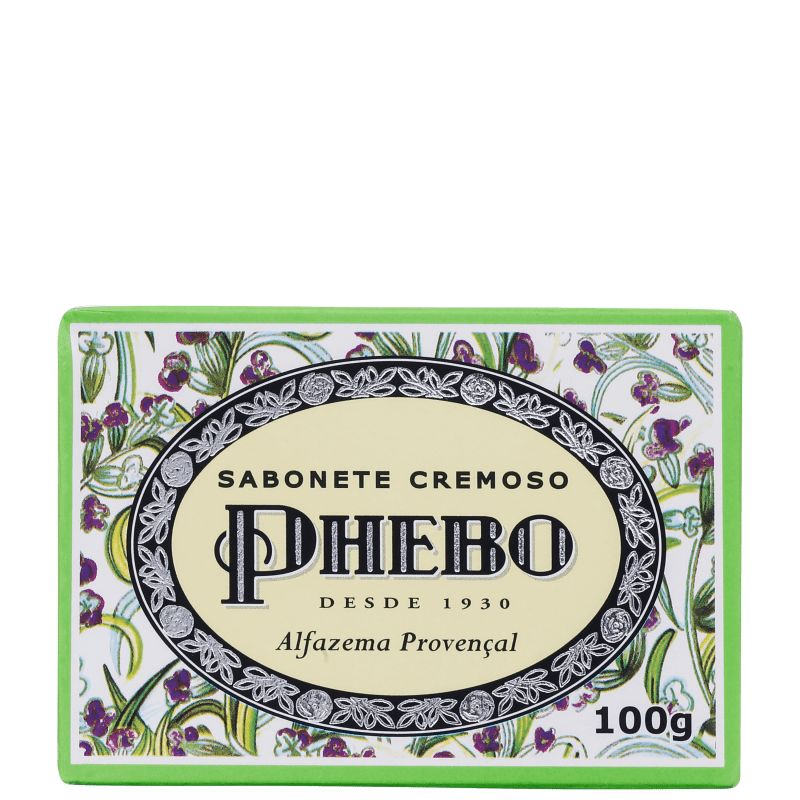 Phebo Mediterrâneo Alfazema Provençal - Sabonete em Barra 100g