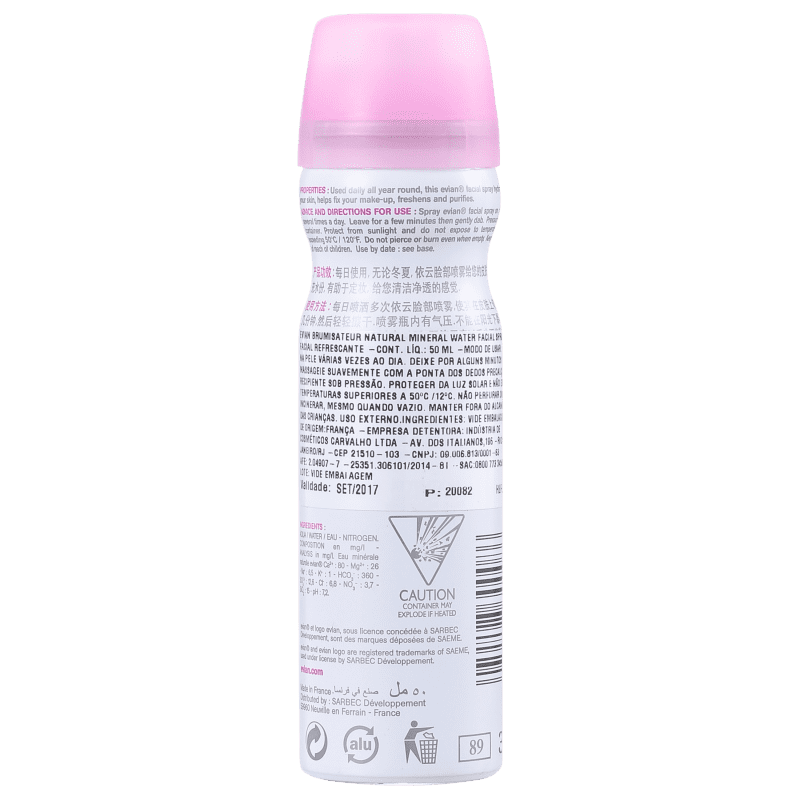 Evian Brumisateur - Água Termal 50ml