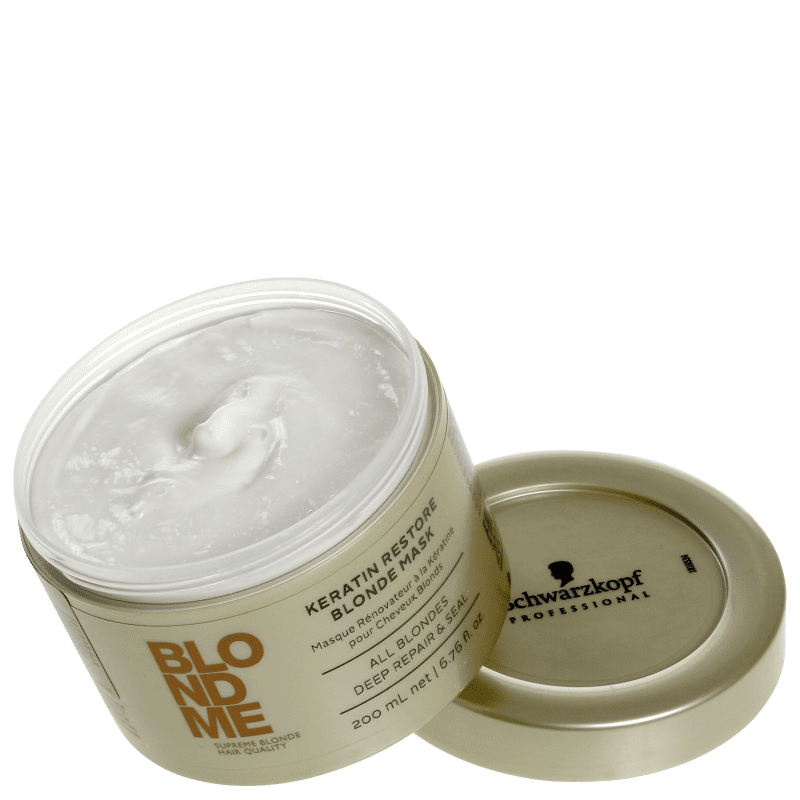 Schwarzkopf Professional BlondMe Keratin Restore - Máscara de Reconstrução 200ml