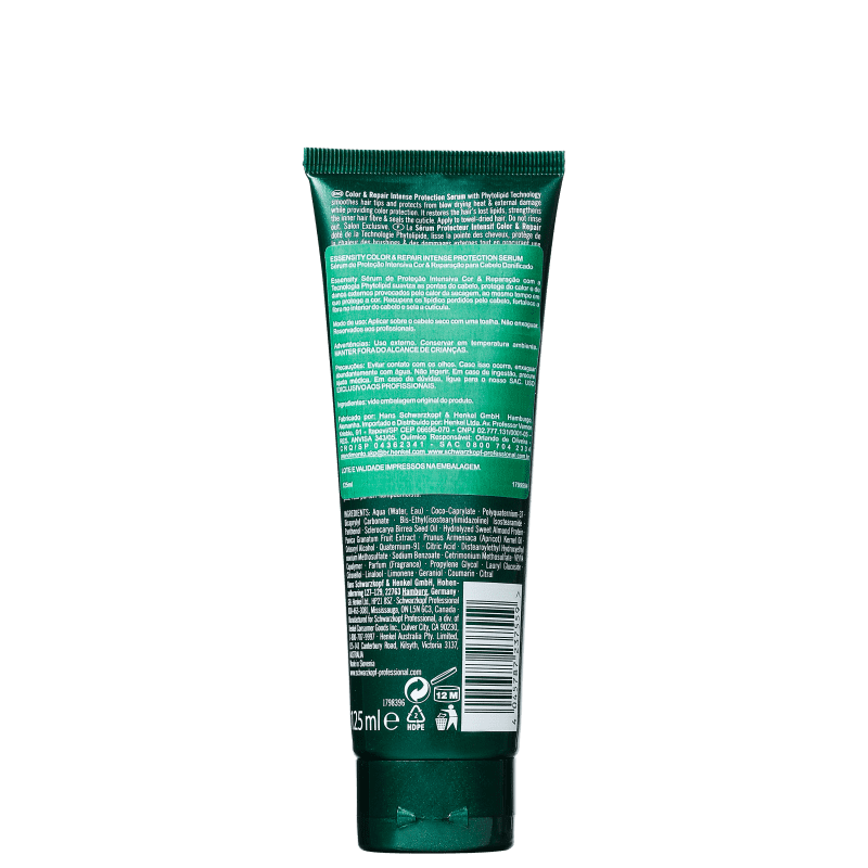 Schwarzkopf Professional Essensity Color & Repair - Protetor Térmico 125ml