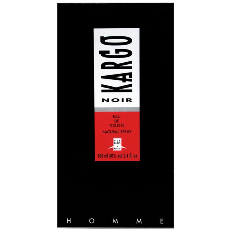 Kargo Noir Via Paris Eau de Toilette - Perfume Masculino 100ml