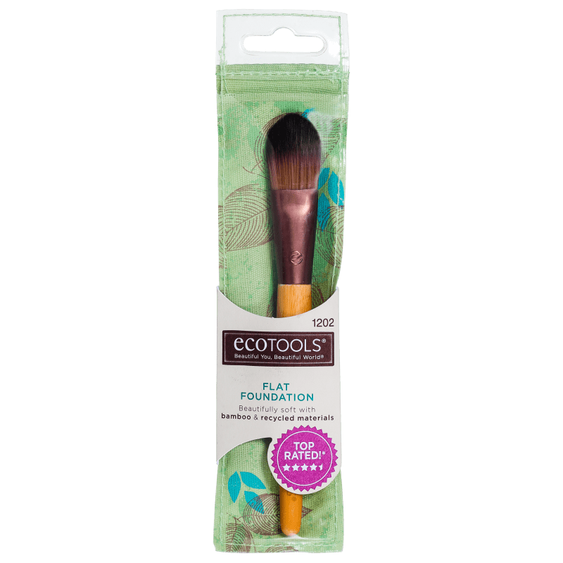 Ecotools Flat Foundation - Pincel para Base