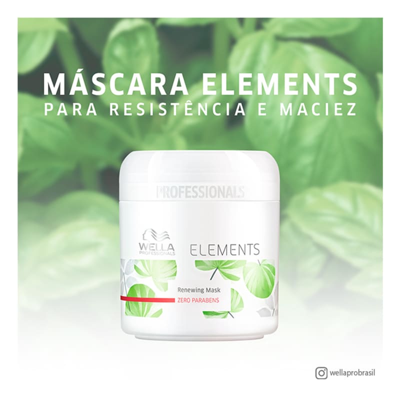 Wella Professionals Elements Renewing - Máscara Capilar 150ml