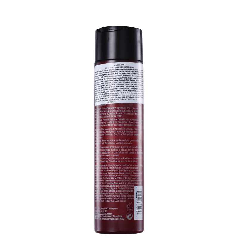 Sexy Hair Big Extra Volumizing - Shampoo sem Sulfato 300ml