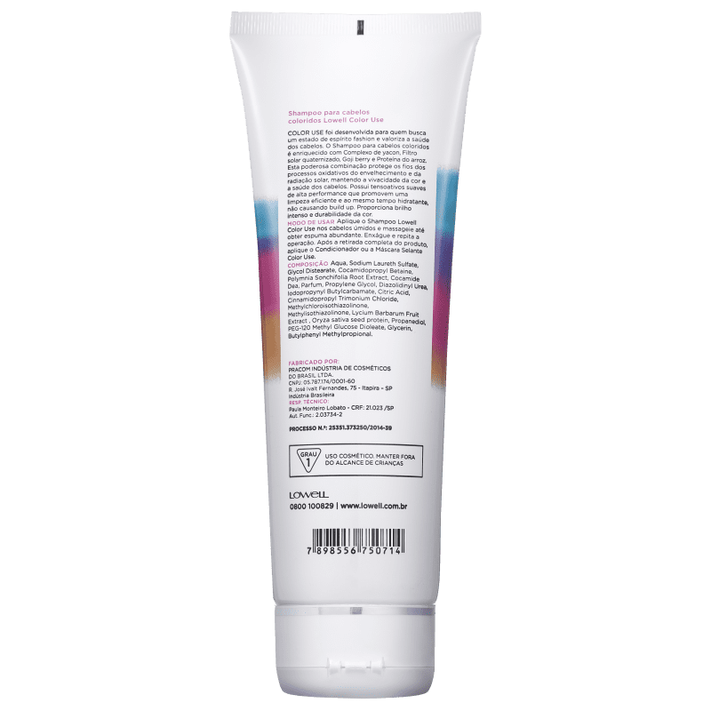 Lowell Color Use - Shampoo 240ml