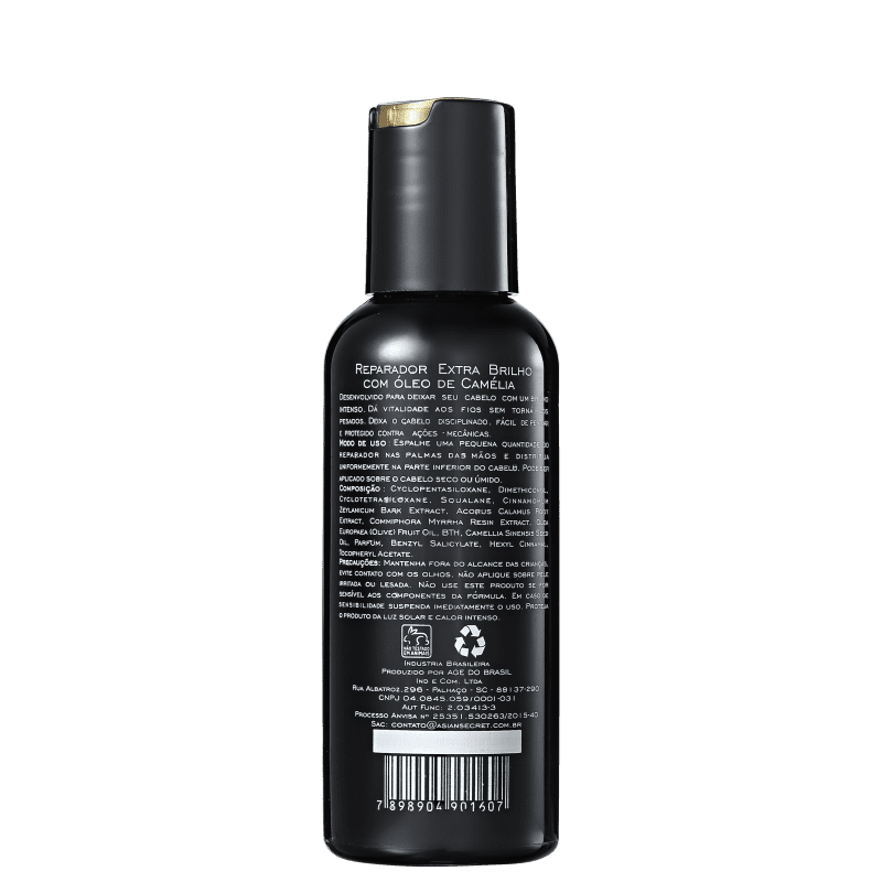 Asian Secret Reparador Extra Brilho - Óleo Capilar 120ml