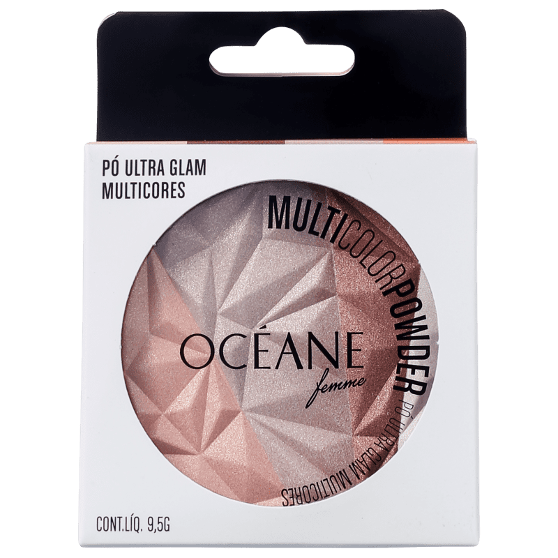 Multicolor Powder Ultra Glam - Pó 3 em 1 9,5g