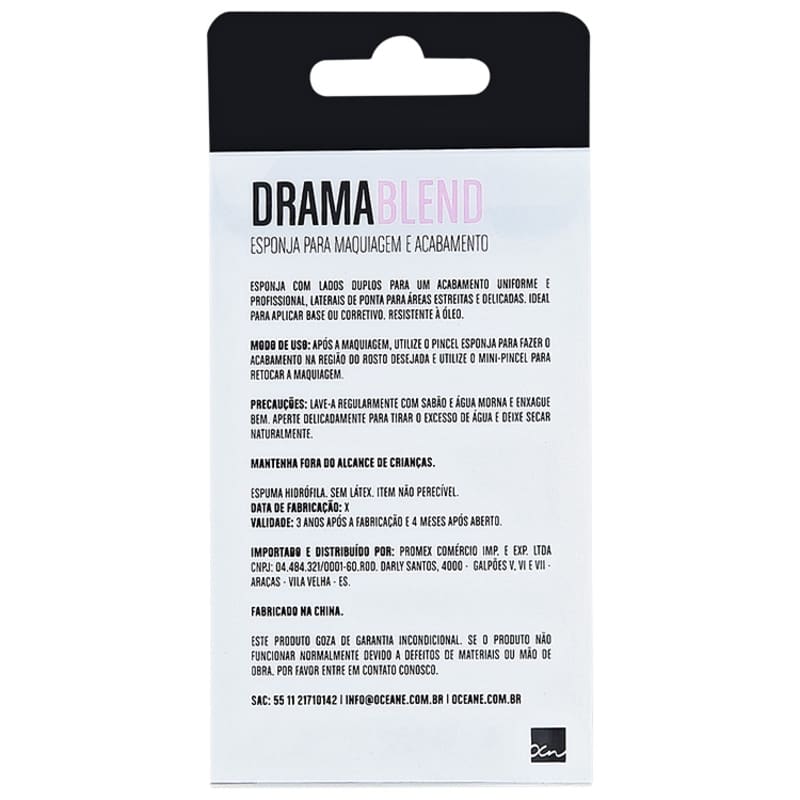Drama Blend - Esponja para Base e Corretivo