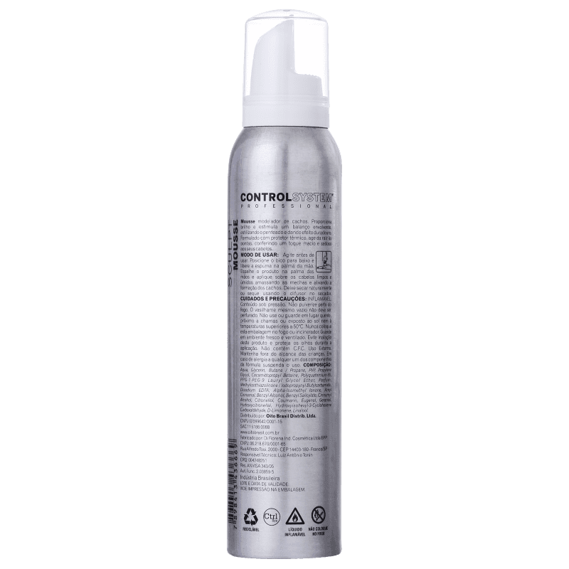 Control System Sculpt - Mousse Ativador de Cachos 150ml