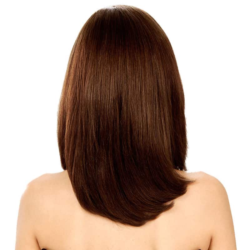Crown Wigs Carol Castanho Médio - Peruca 35cm