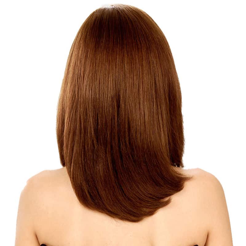 Crown Wigs Carol Castanho Claro - Peruca 35cm
