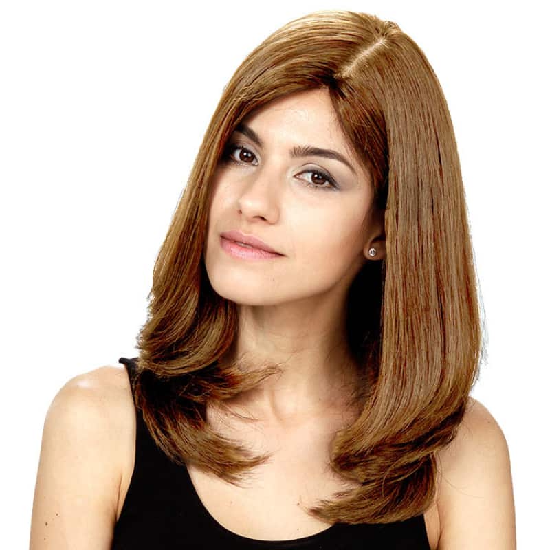Crown Wigs Diana Louro Claro/Escuro - Peruca 45cm