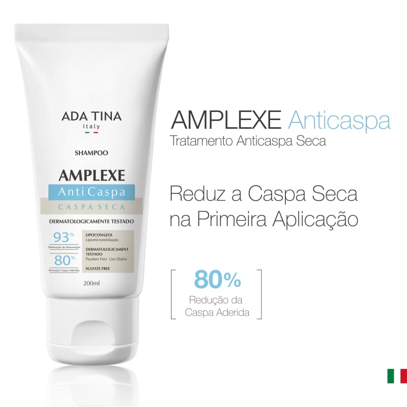 Ada Tina Amplexe Anticaspa Seca - Shampoo 200ml
