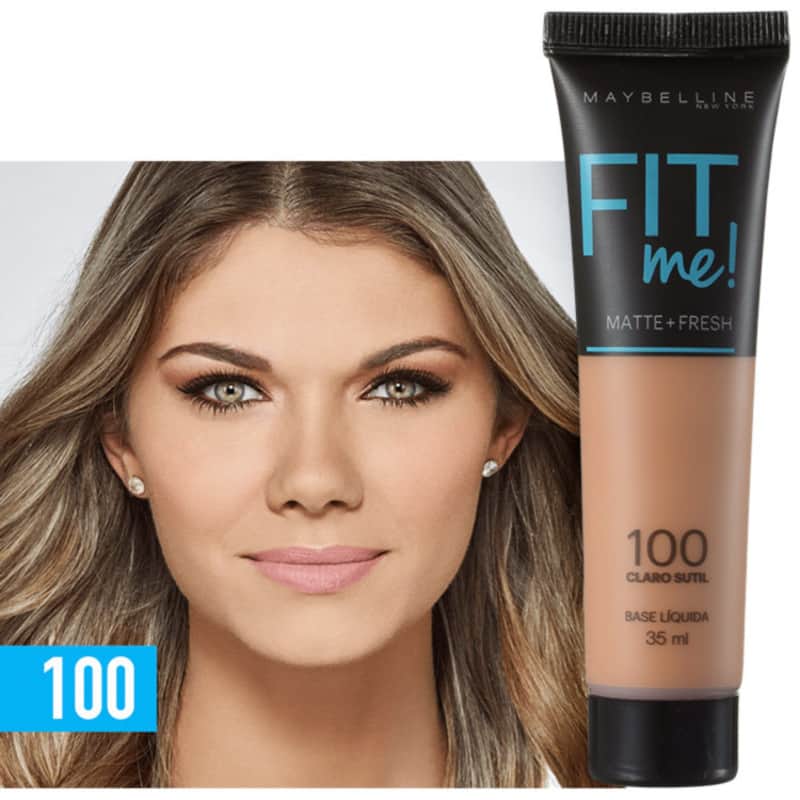 Maybelline Fit Me! Toque Matte + Fresh 100 - Base Líquida 35ml