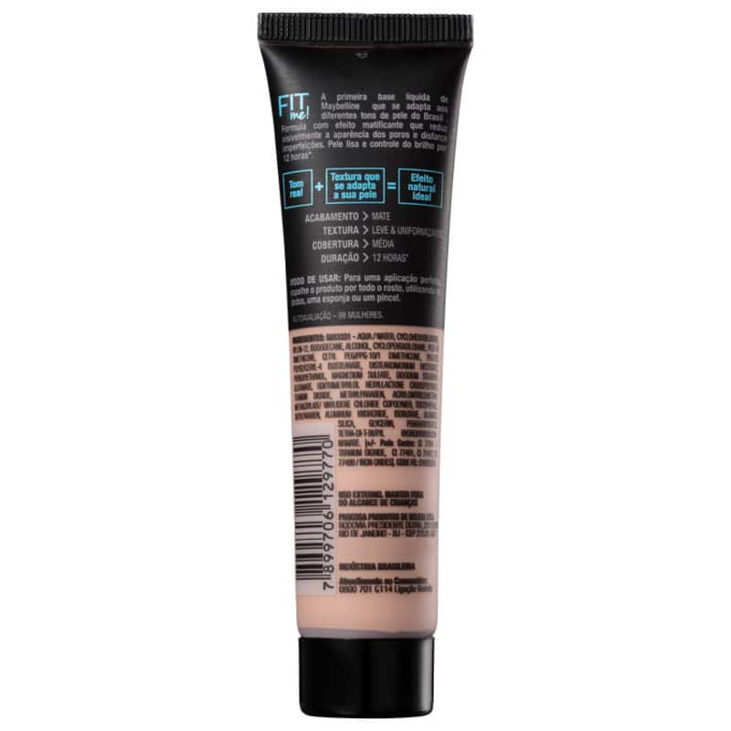 Maybelline Fit Me! Toque Matte + Fresh 110 - Base Líquida 35ml