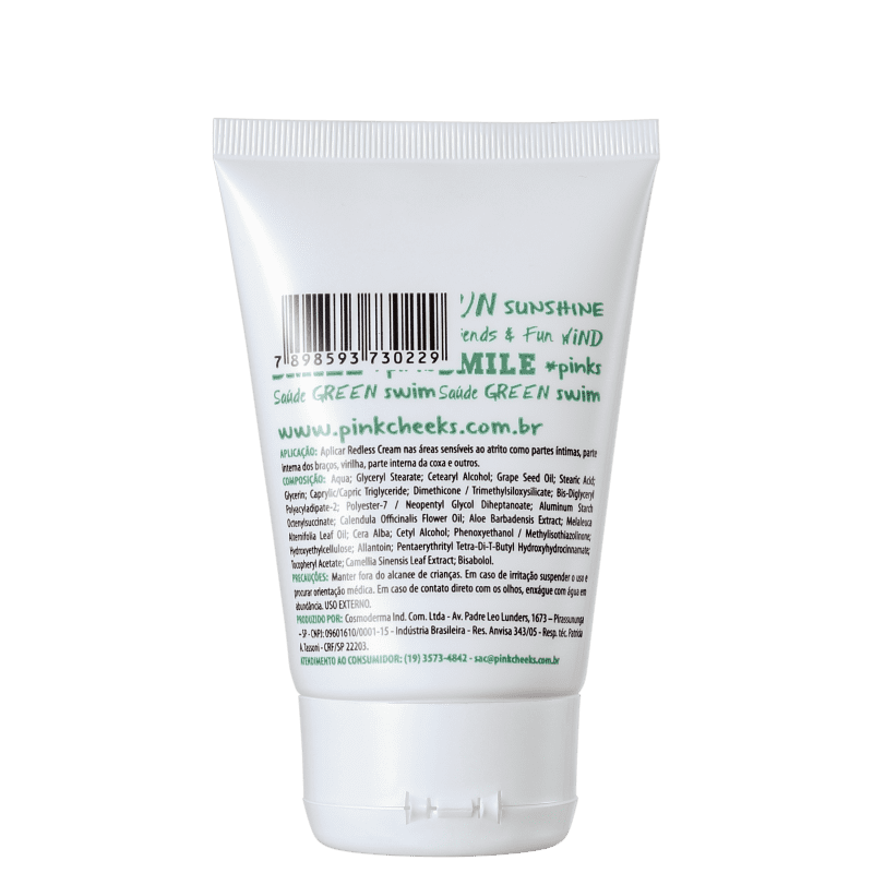 Pink Cheeks Redless Chamois Cream - Creme Antiassaduras 100g