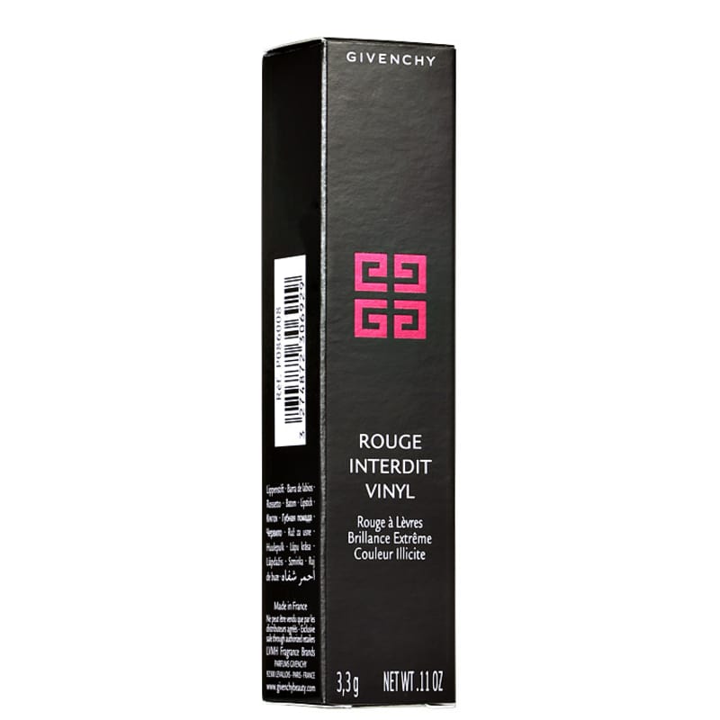 Givenchy Rouge Interdit Vinyl N03 Rose Mutin - Batom Espelhado 3,3g