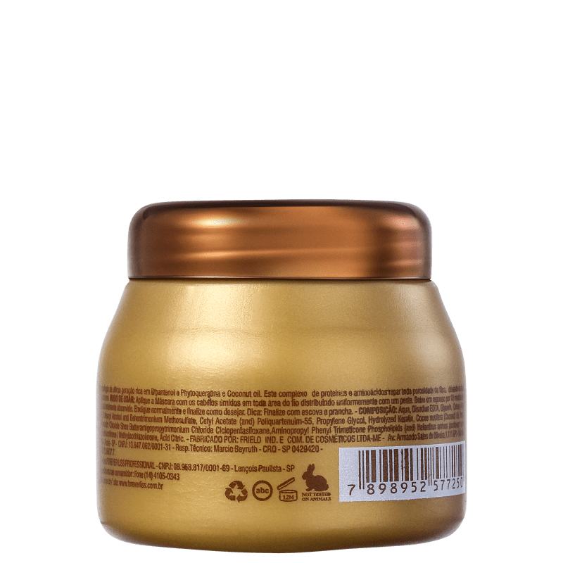 Forever Liss Professional Banho de Verniz - Máscara Capilar 250g
