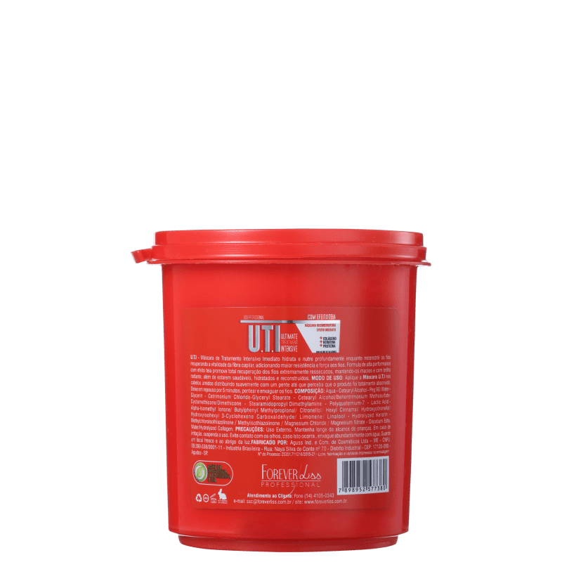 Forever Liss Professional UTI Liso Profissional - Máscara Capilar 240g
