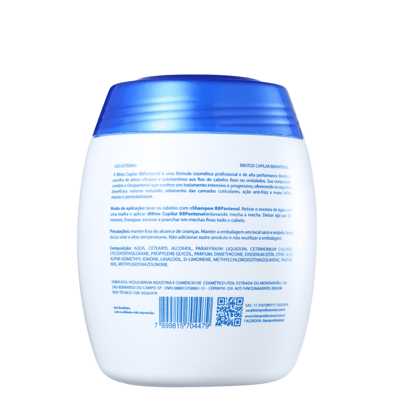 Bien Professional BBPantenol Repair BBTox - Selagem Térmica 1000g
