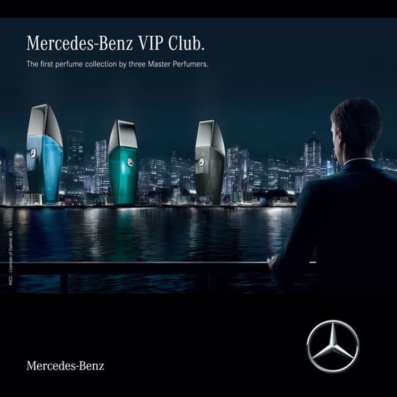 Mercedes-Benz Vip Club Black Leather Eau de Toilette - Perfume Masculino 50ml