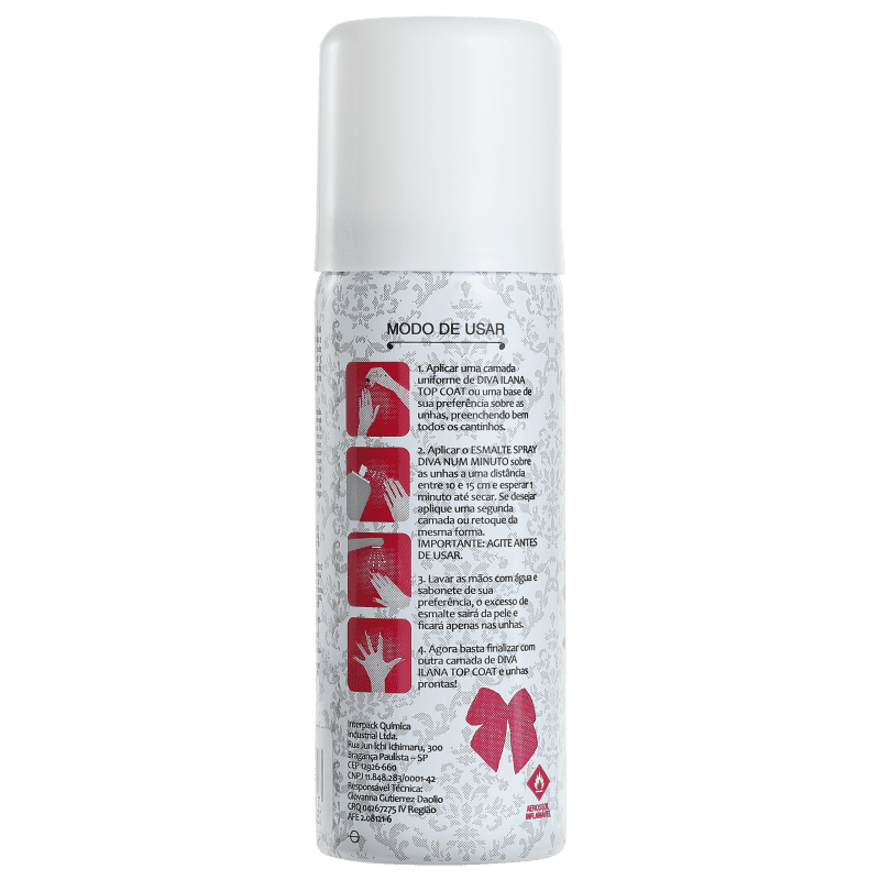 Diva Cosmetics Laila - Esmalte em Spray Perolado 50ml