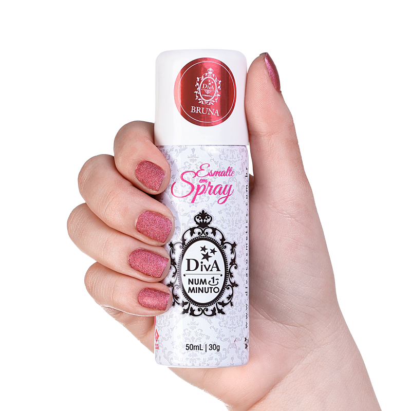Diva Cosmetics Bruna - Esmalte em Spray Perolado 50ml