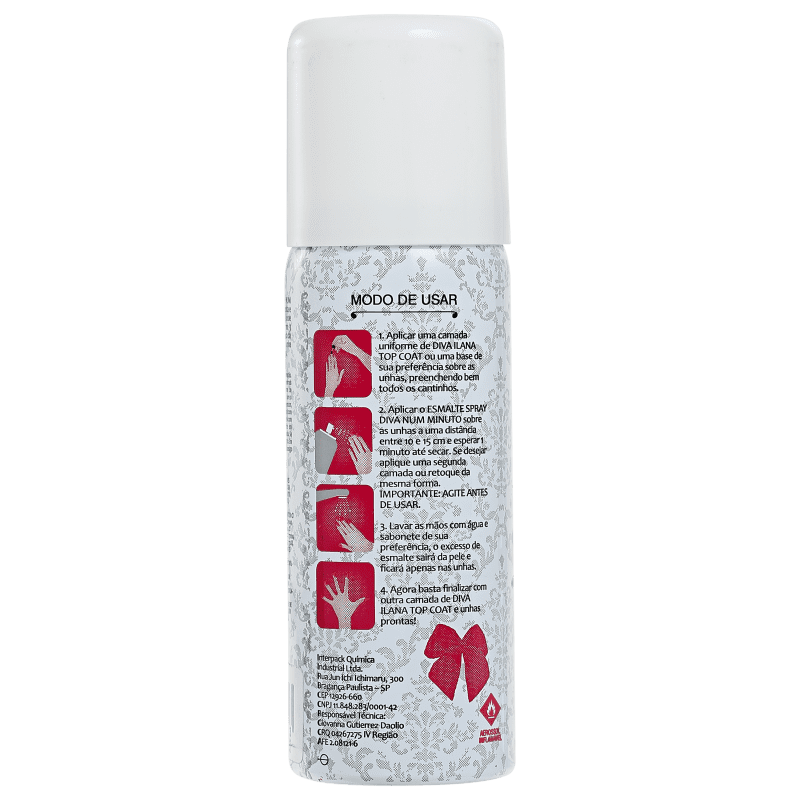 Diva Cosmetics Rita - Esmalte em Spray Perolado 50ml