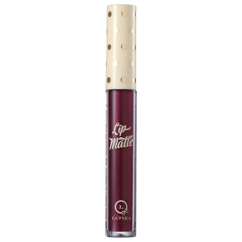 Latika Lip Vinho Nº 41 - Batom Líquido Metálico 4ml