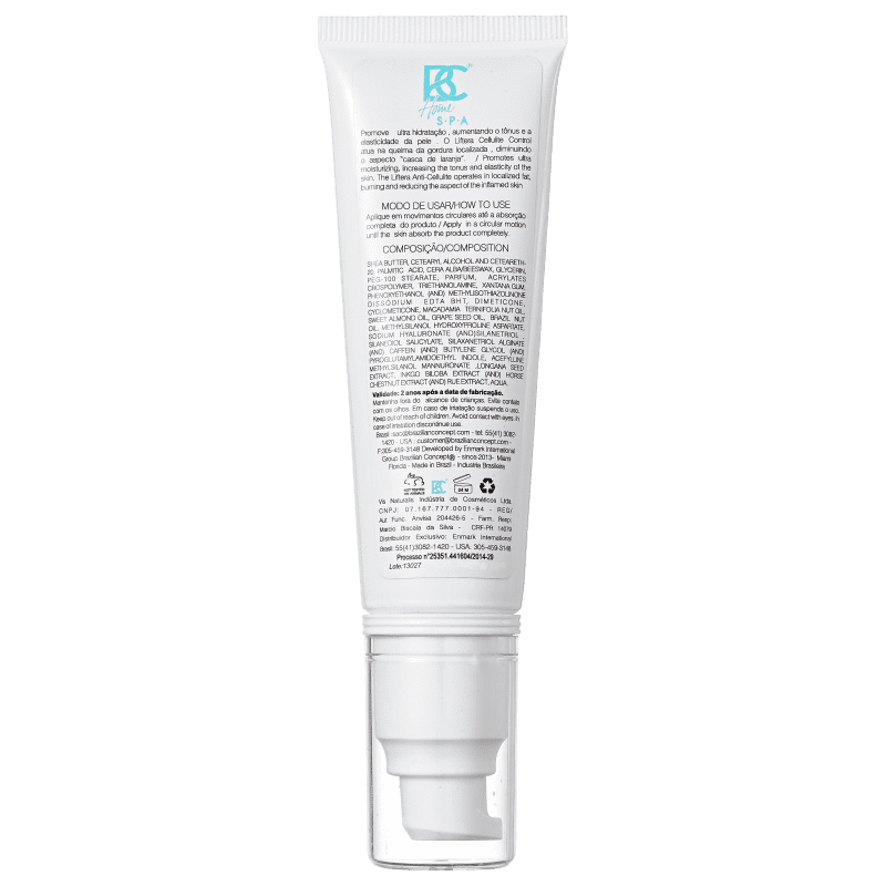 Brazilian Concept Liftera Cellulite Control - Creme para Celulite 50g