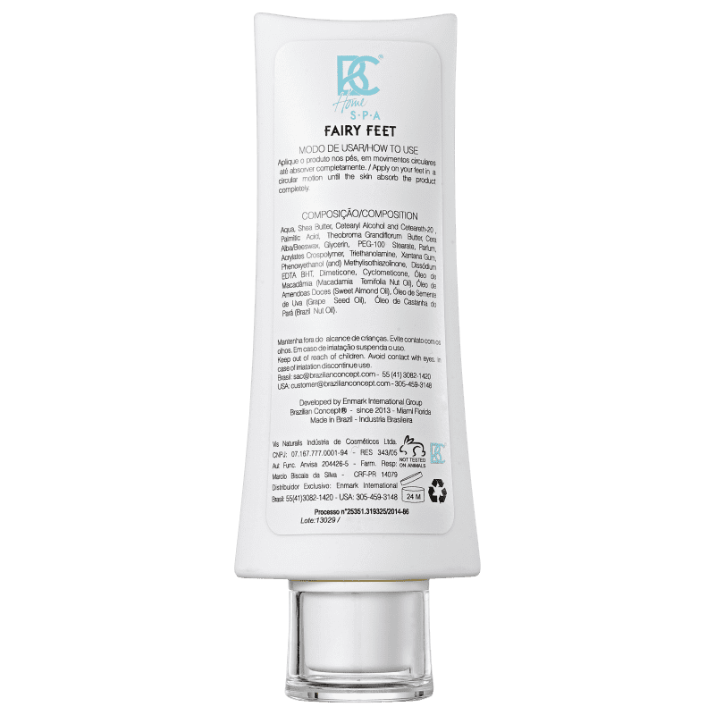 Brazilian Concept Fairy Feet - Hidratante para os Pés 50g