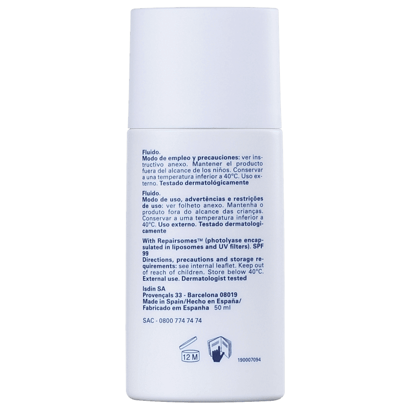 ISDIN Eryfotona AK-NMSC Fluid FPS 99 - Protetor Solar Facial 50ml