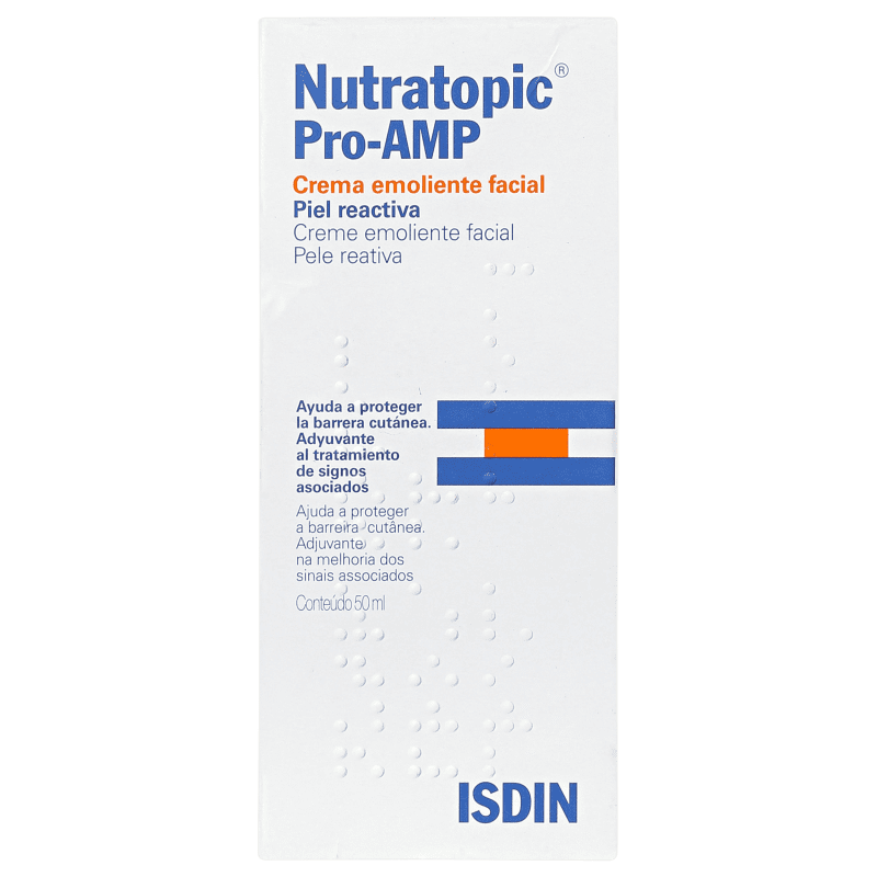ISDIN Nutratopic Pro-AMP - Creme Hidratante Facial 50ml